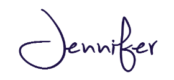Jennifer Signature